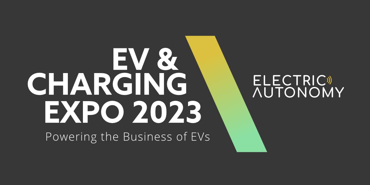 EV & Charging Expo | Electric Autonomy Canada