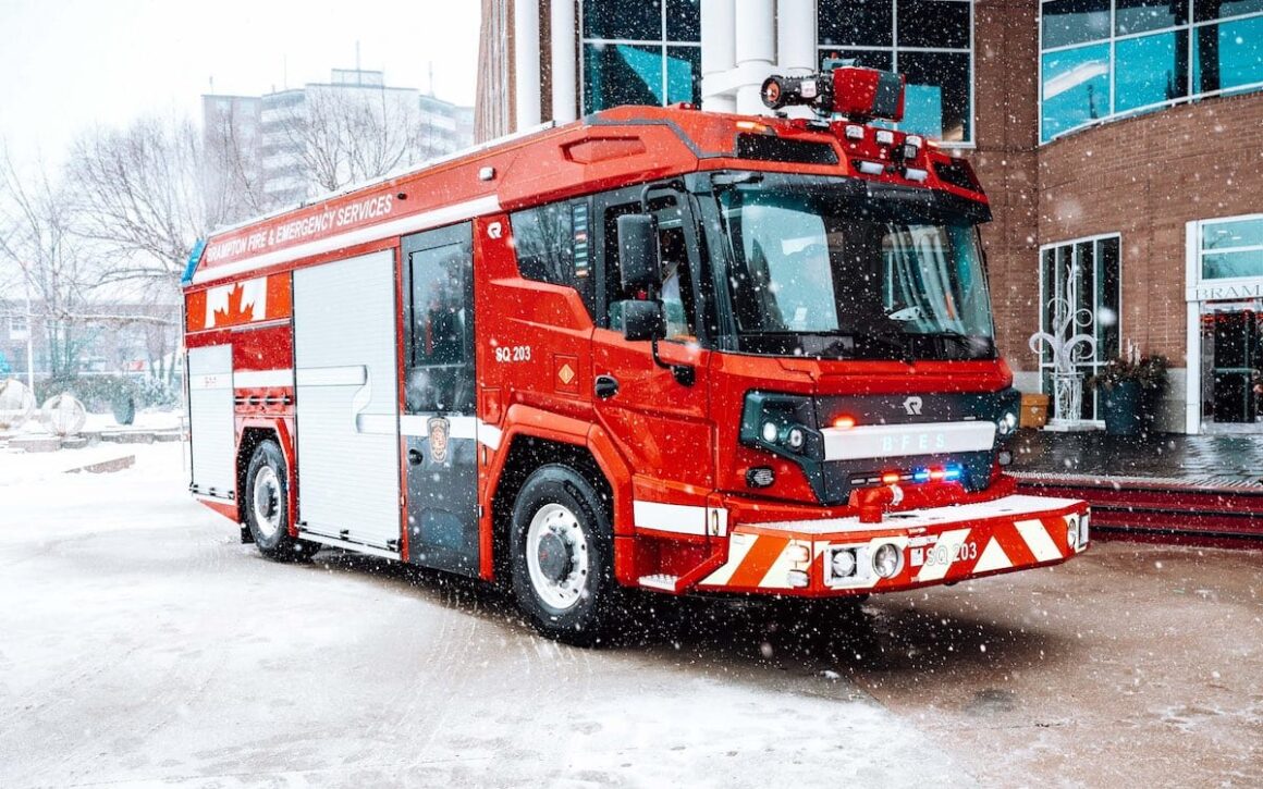 Brampton deploys first electric fire truck, prepares to add more