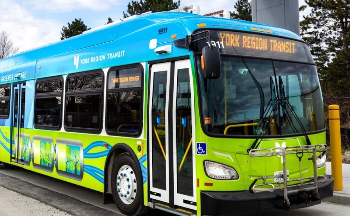 Feds kick in $76 million for 180 York Region Transit electric buses