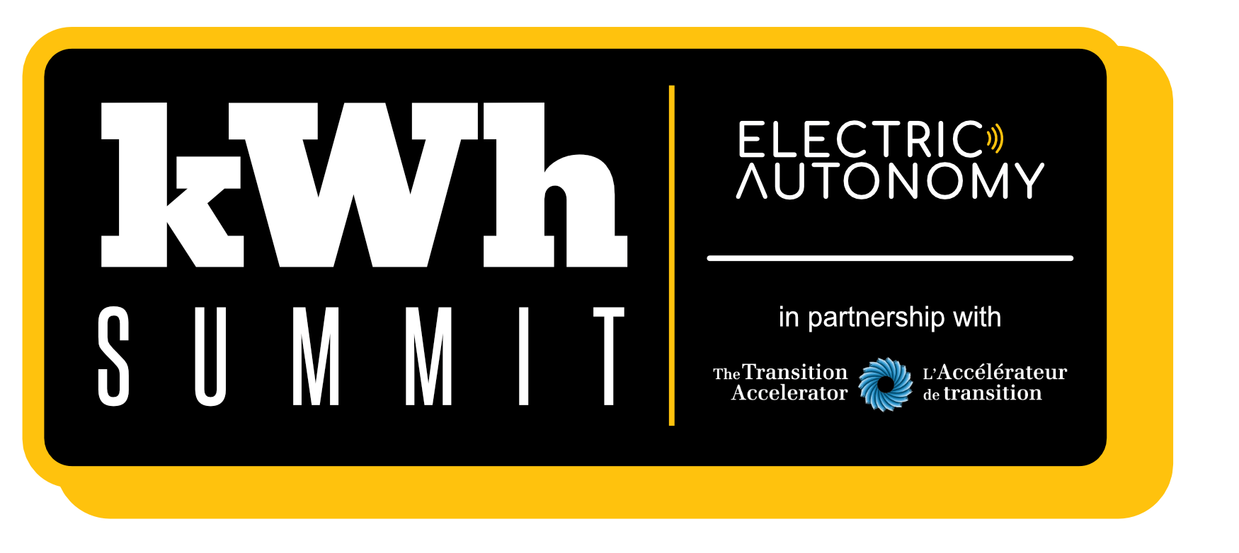 kWh Summit logo plus transition accelerator