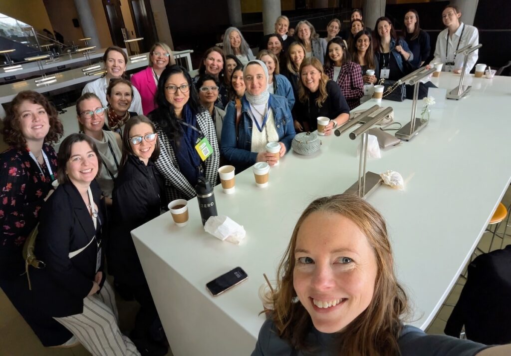 Women in EVs breakfast meeting