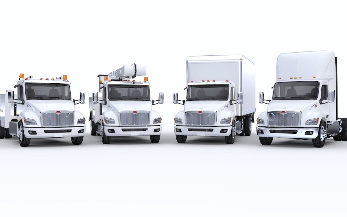 Peterbilt adds three new medium-duty electric trucks to its line-up
