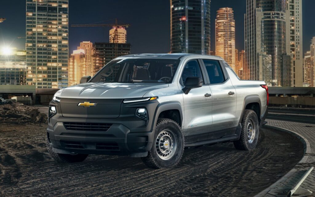 MY24 Silverado EV WT limited availability Fall 2023.