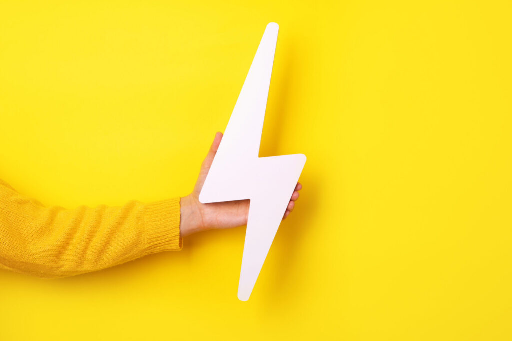 Abstract spark image