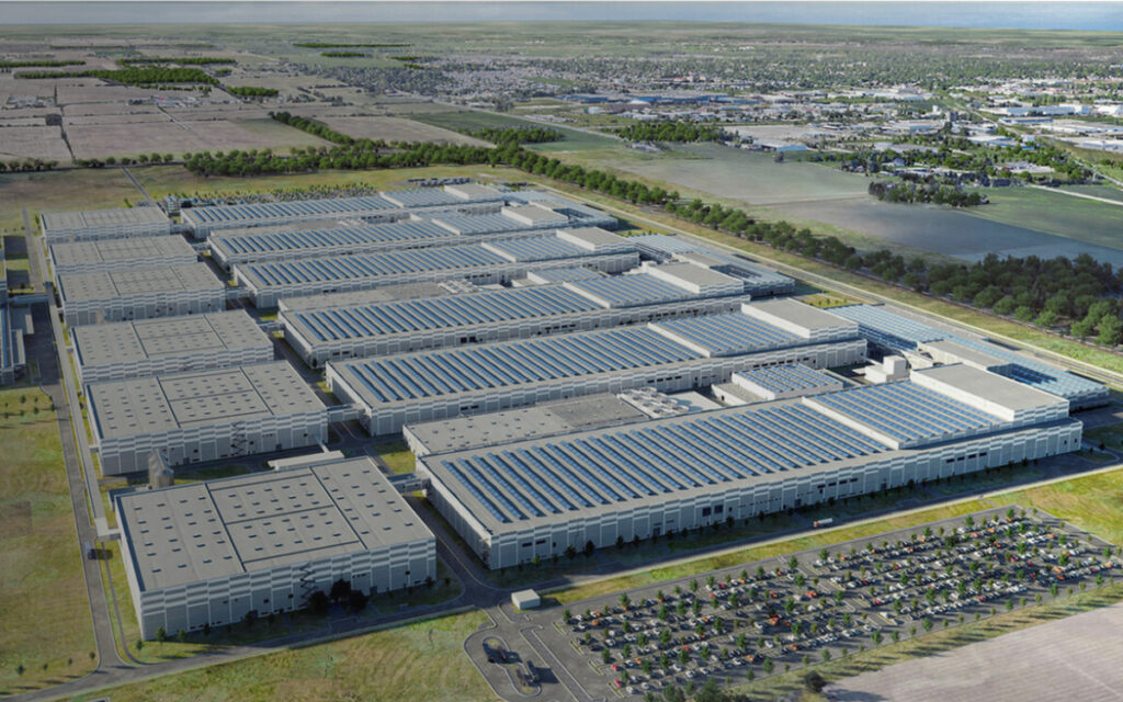 PowerCo's St. Thomas, Ontario gigafactory construction site
