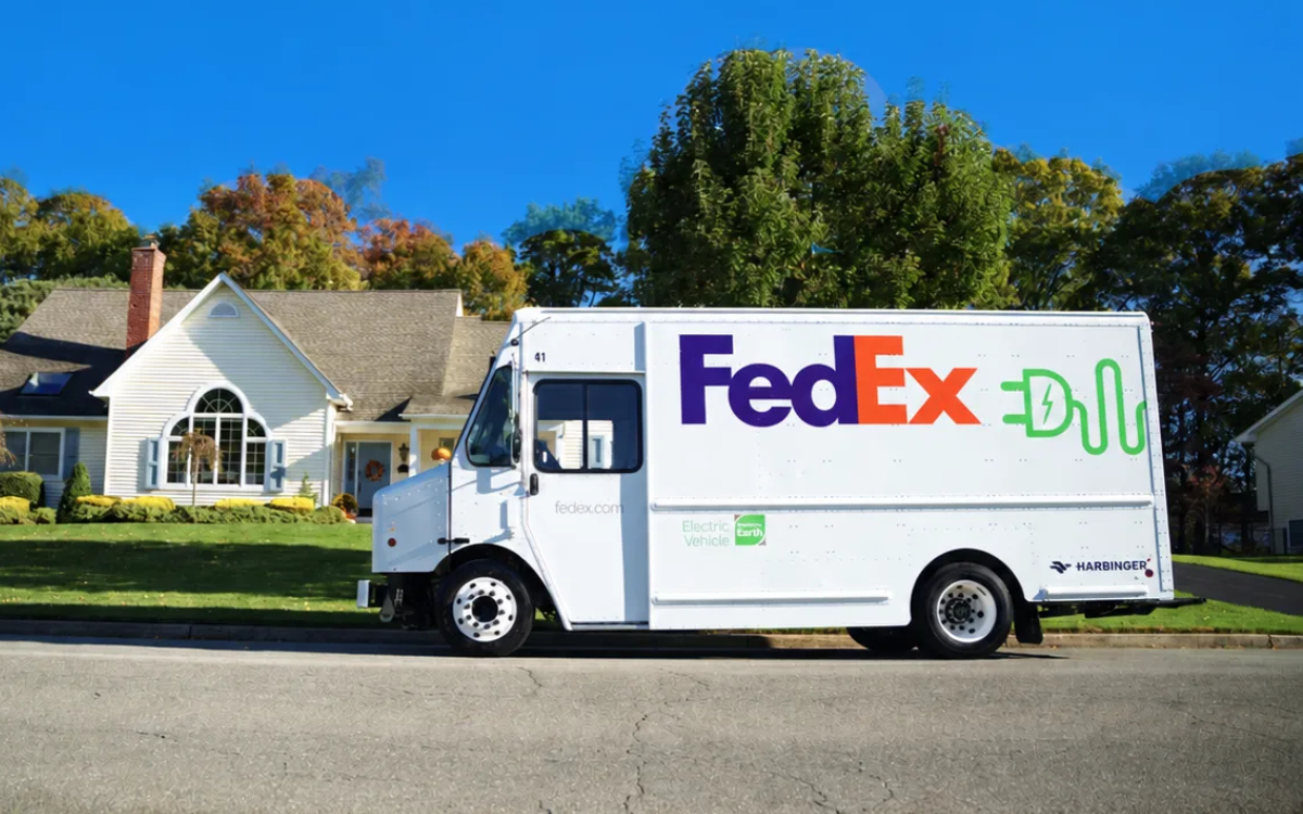 FedEx Orders 2,000 Harbinger Electric Trucks for Canada and U.S.
